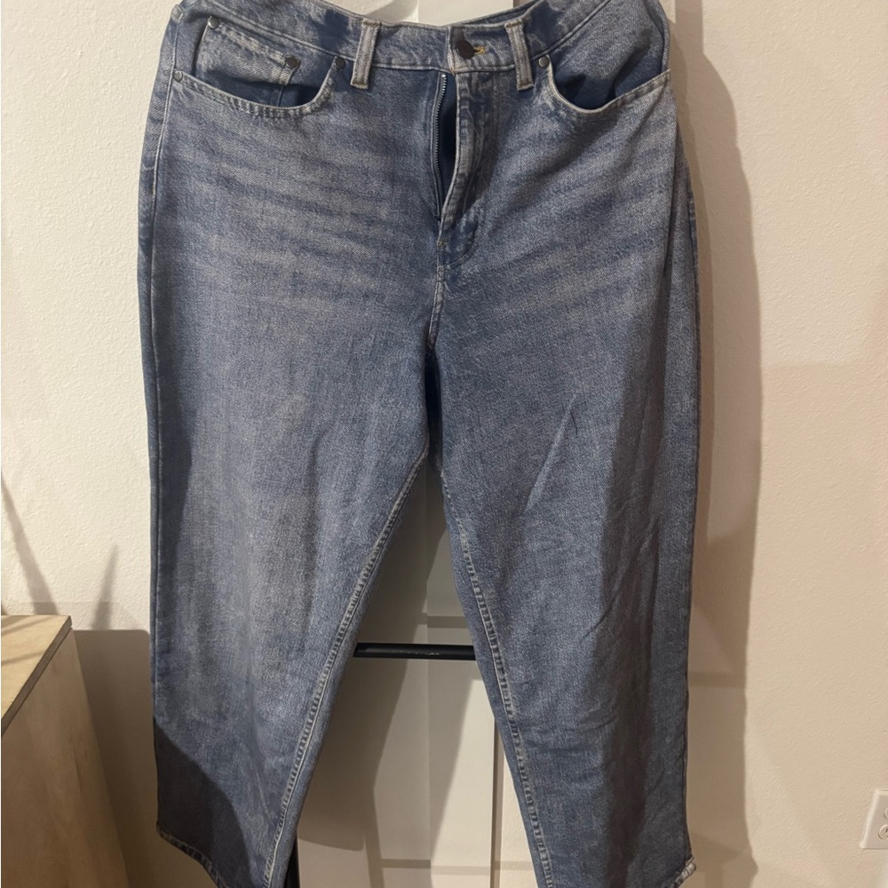 Gap × BÉIS Knit Denim Unisex Baggy Jeans